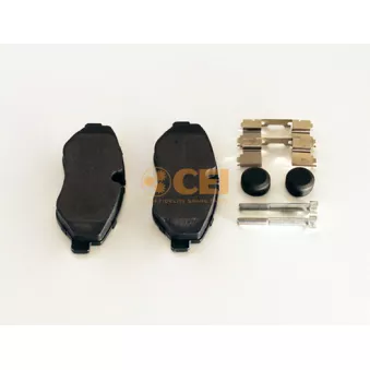 Jeu de 4 plaquettes de frein C.E.I.