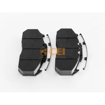 Jeu de 4 plaquettes de frein C.E.I.