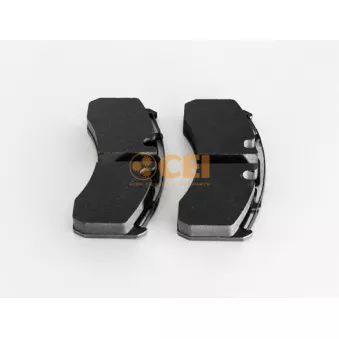 Jeu de 4 plaquettes de frein C.E.I.