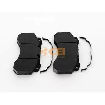 Jeu de 4 plaquettes de frein C.E.I.