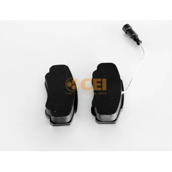 Jeu de 4 plaquettes de frein C.E.I.