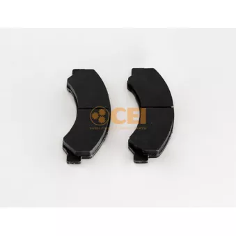 Jeu de 4 plaquettes de frein C.E.I.