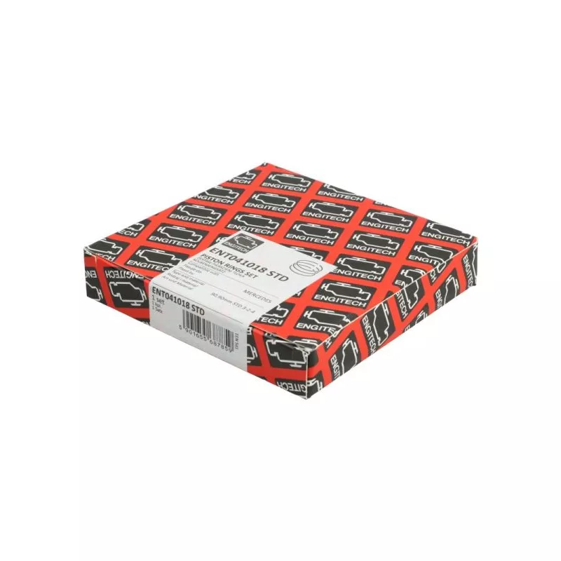 Jeu de segments de pistons ENGITECH ENT041018 STD