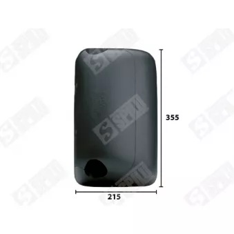 Rétroviseur extérieur, cabine SPILU