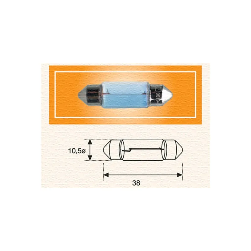 Ampoule, feu éclaireur de plaque MAGNETI MARELLI 009462100000