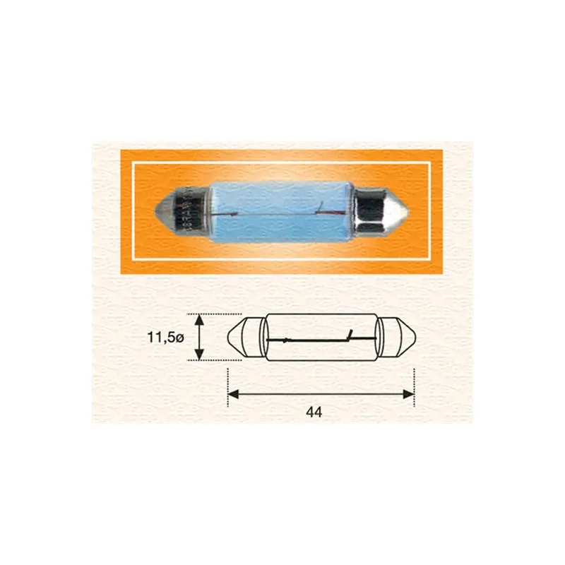 Ampoule, feu éclaireur de plaque MAGNETI MARELLI 009462200000
