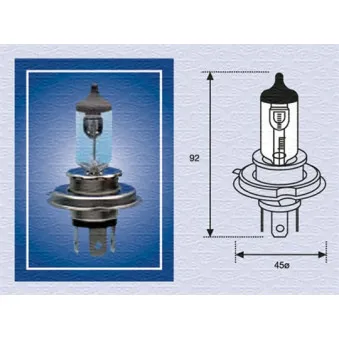 Ampoule, projecteur longue portée MAGNETI MARELLI