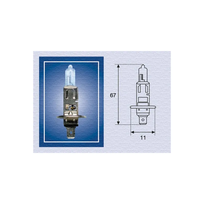 Ampoule, projecteur longue portée MAGNETI MARELLI 002552100000