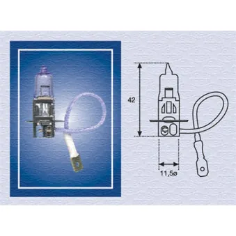 Ampoule, projecteur antibrouillard MAGNETI MARELLI