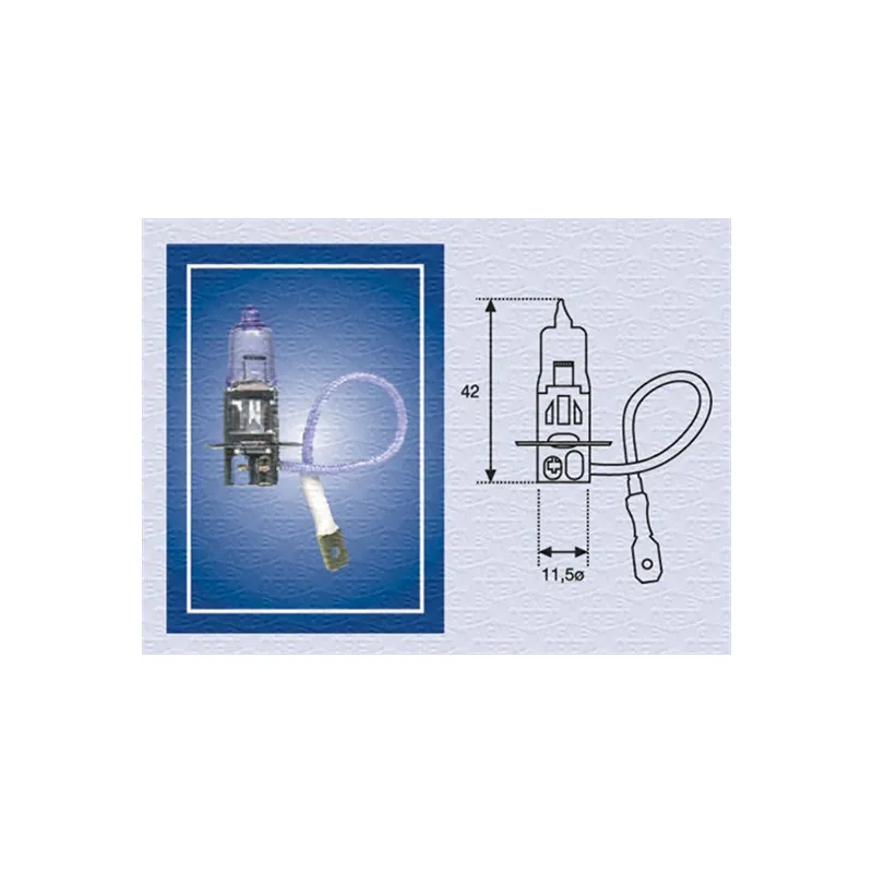 Ampoule, projecteur antibrouillard MAGNETI MARELLI 002554100000