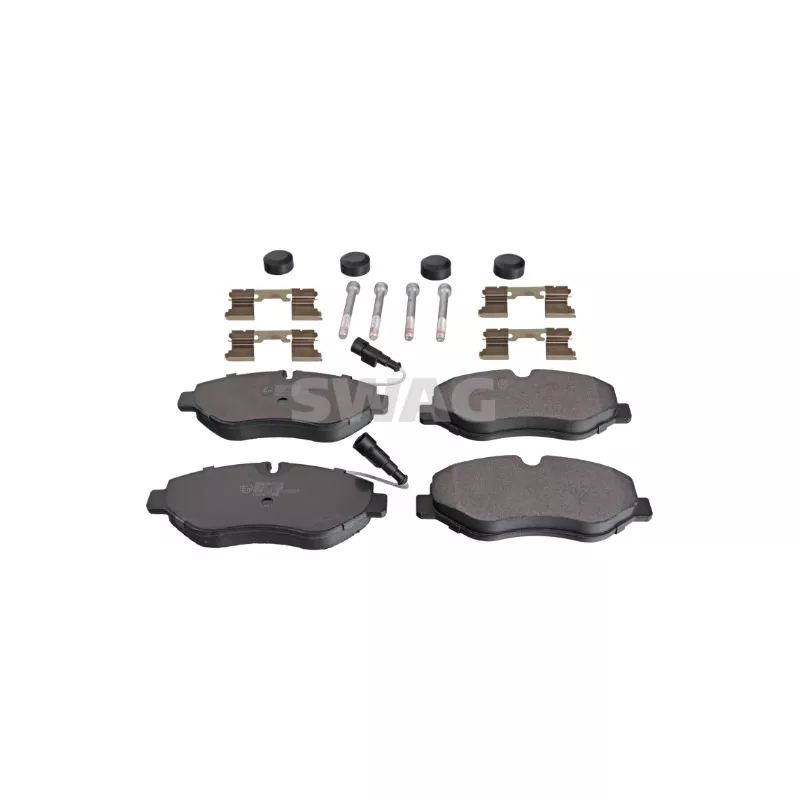Jeu de 4 plaquettes de frein avant SWAG 33 10 6317