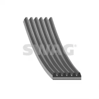 Courroie trapézoïdale à nervures SWAG