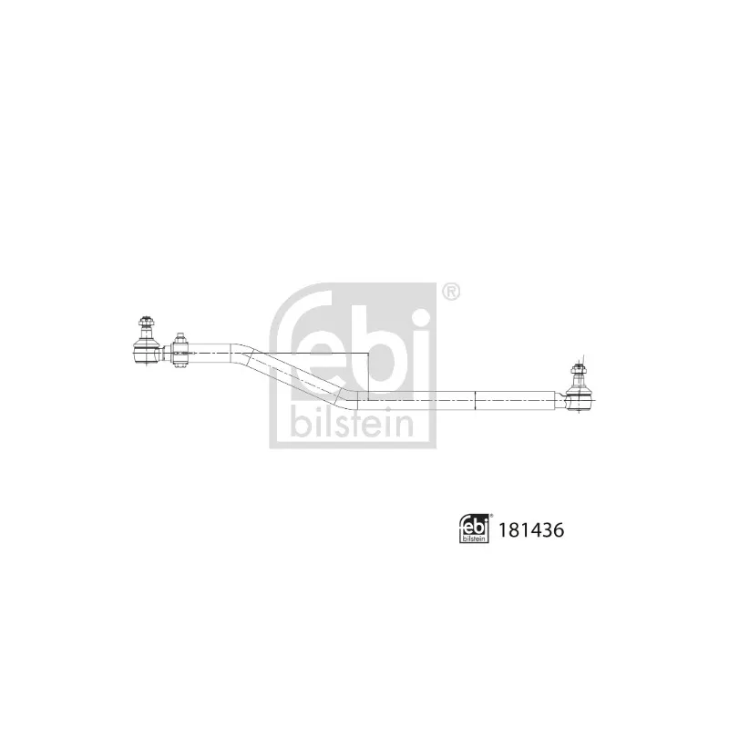 Barre de direction FEBI BILSTEIN 181436