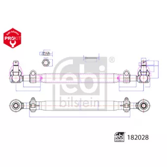 Barre de connexion FEBI BILSTEIN
