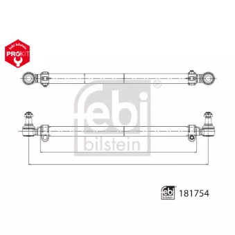 Barre de connexion FEBI BILSTEIN