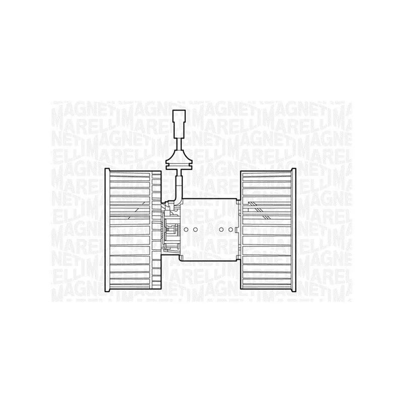 Pulseur d'air habitacle MAGNETI MARELLI 069412535010