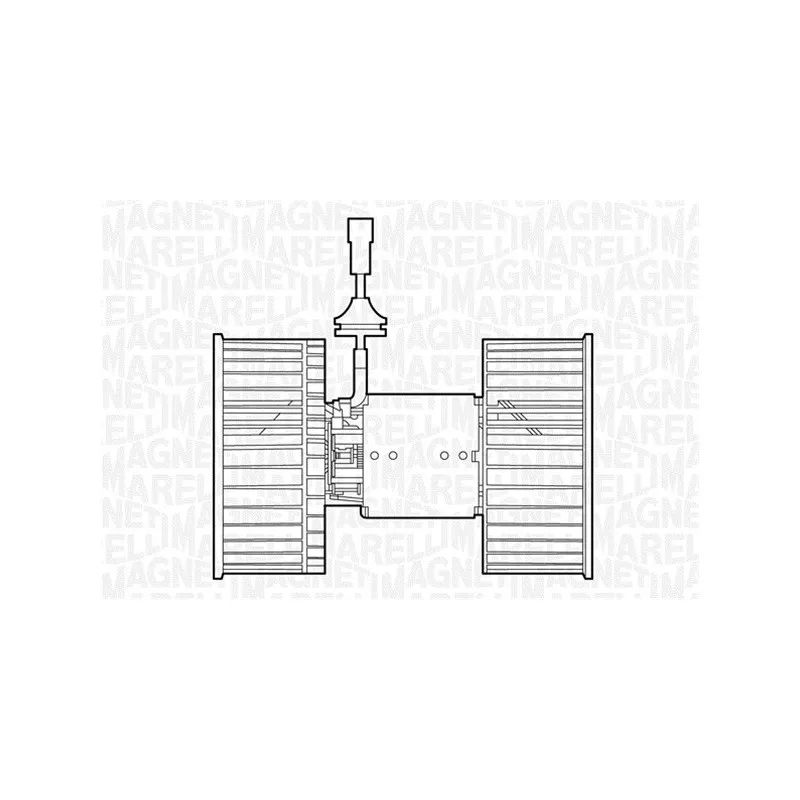Pulseur d'air habitacle MAGNETI MARELLI 069412534010