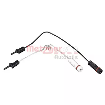 Contact d'avertissement, usure des plaquettes de frein METZGER