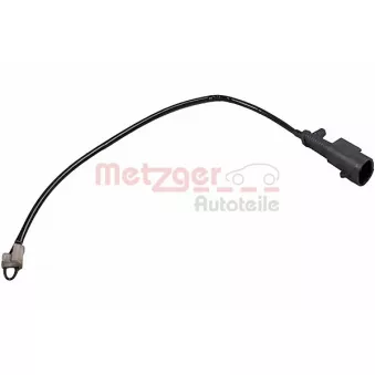 Contact d'avertissement, usure des plaquettes de frein METZGER