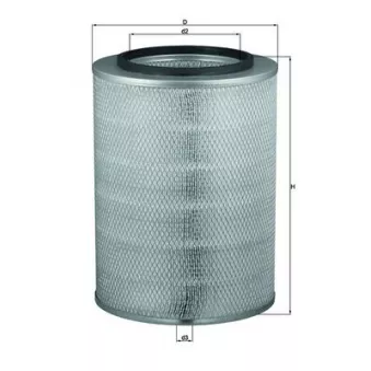 Filtre à air MAHLE LX 763