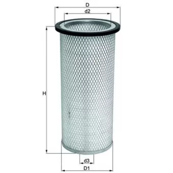 Filtre à air secondaire MAHLE LXS 217