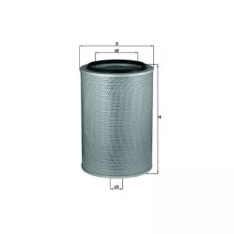 Filtre à air MAHLE LX 674