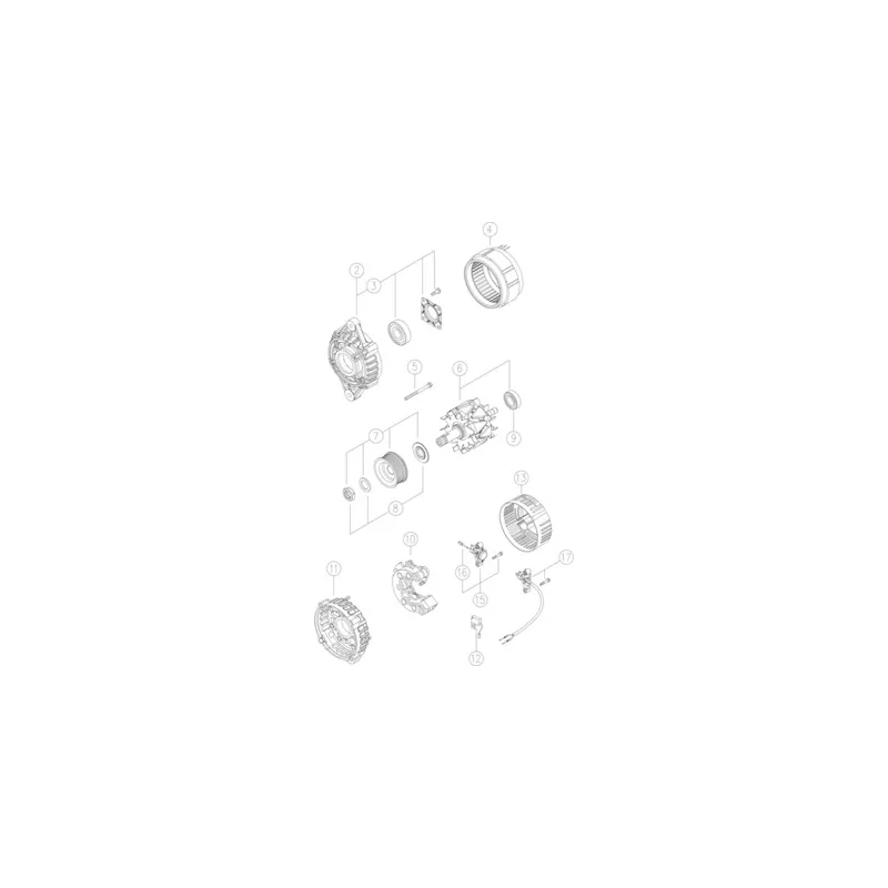 Alternateur MAHLE MG 52