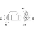 Démarreur MAHLE MS 884 - Visuel 2