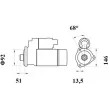 Démarreur MAHLE MS 761 - Visuel 1