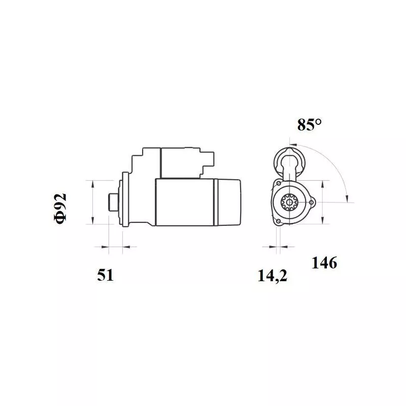 Démarreur MAHLE MS 754