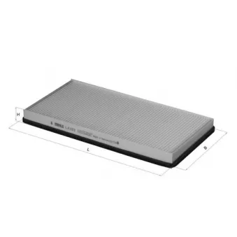 Filtre, air de l'habitacle MAHLE LA 353