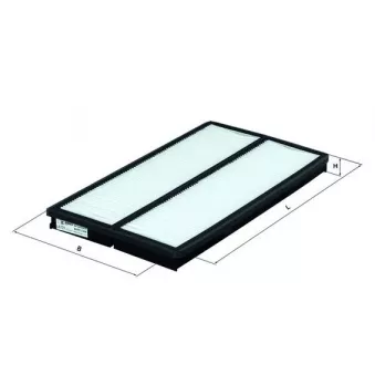 Filtre, air de l'habitacle MAHLE LA 121