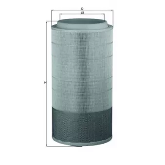 Filtre à air MAHLE LX 3155