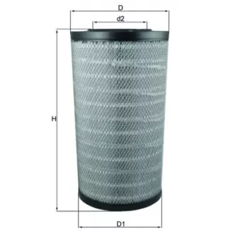 Filtre à air MAHLE LX 3753