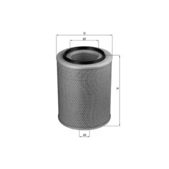 Filtre à air MAHLE LX 231