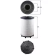Filtre à air MAHLE LX 2839 - Visuel 1