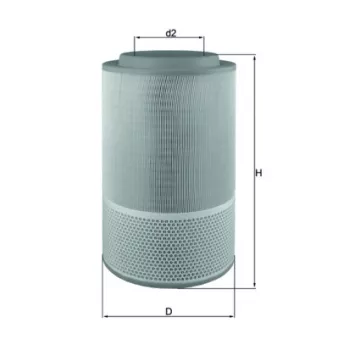 Filtre à air MAHLE LX 1627