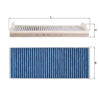 Filtre, air de l'habitacle MAHLE LAO 154