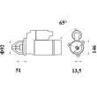 Démarreur MAHLE MS 524 - Visuel 2