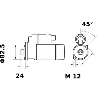 Démarreur MAHLE MS 23