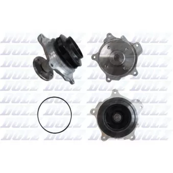 Pompe à eau, refroidissement du moteur DOLZ