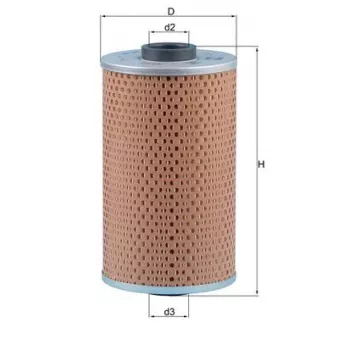 Filtre à huile MAHLE OX 40