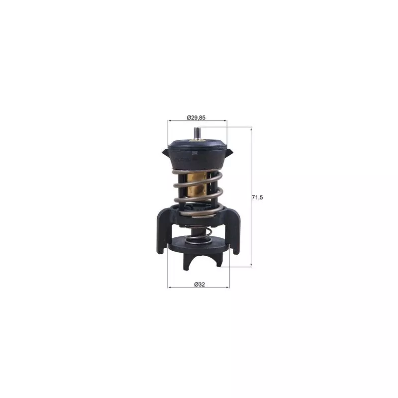 Thermostat d'eau MAHLE TX 251 94D