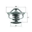 Thermostat d'eau MAHLE TX 127 83D - Visuel 1
