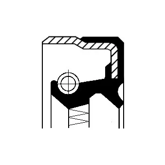 Bague d'étanchéité, boîte de transfert CORTECO