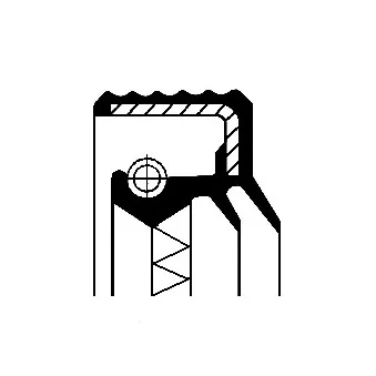 Bague d'étanchéité, différentiel CORTECO