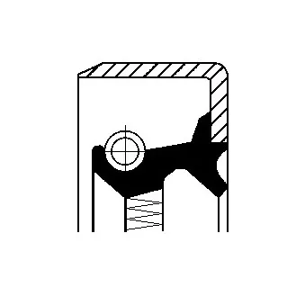 Bague d'étanchéité, prise mouvement auxiliaire CORTECO