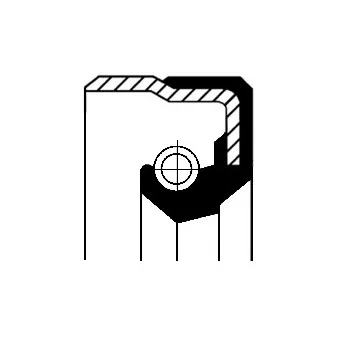 Bague d'étanchéité, moyeu de roue CORTECO