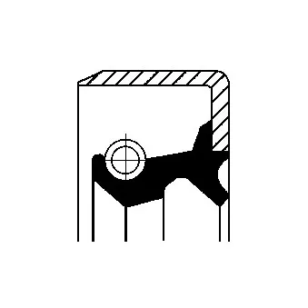 Bague d'étanchéité, différentiel CORTECO