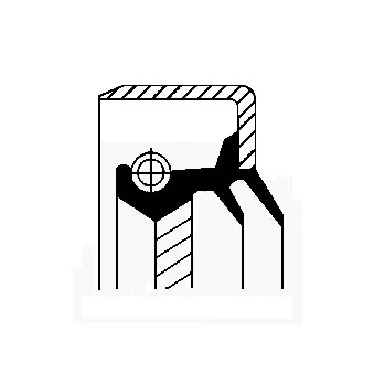 Bague d'étanchéité, différentiel CORTECO